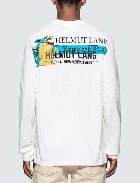 Helmut Lang - HL Chest Logo T-Shirt  HBX - Globally Curated Fashion and  Lifestyle by Hypebeast