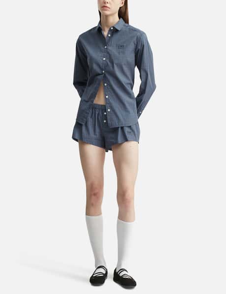 G Classic Embroidered Button-Up Shirt view 14