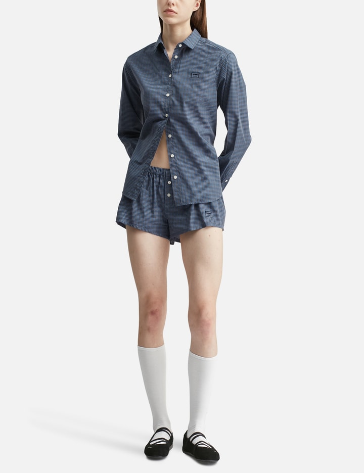 Glowny G Classic Embroidered Button-Up Shirt
