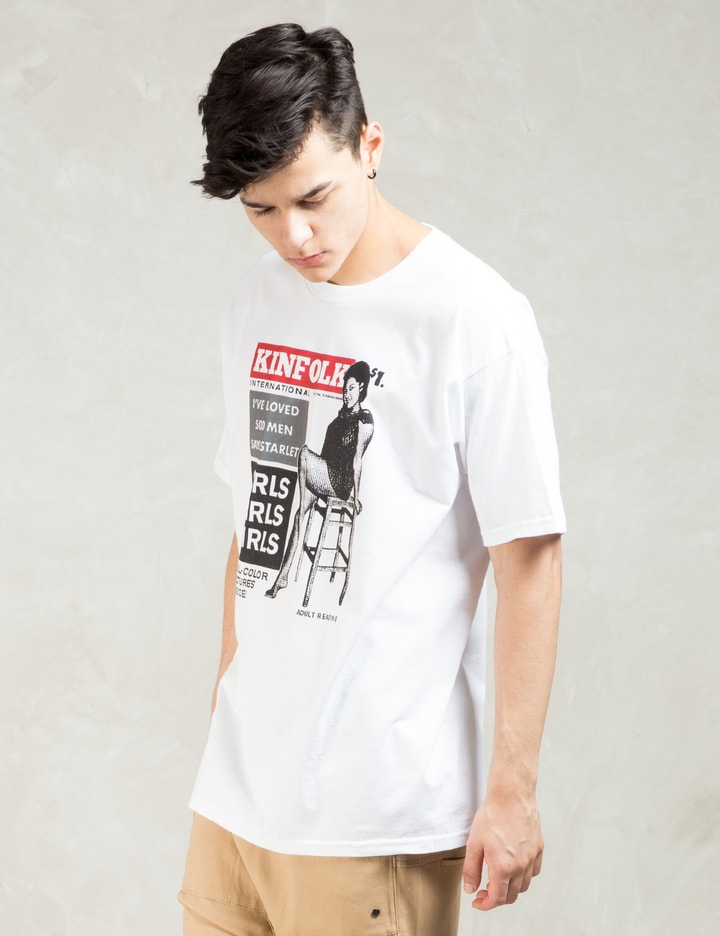 White Pin Up T-shirt Placeholder Image