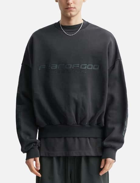Los Angeles Heavy Fleece Cropped Sweatshirt view 10