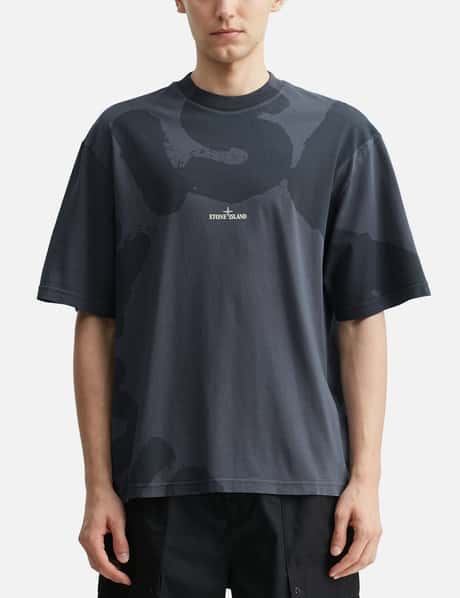 Combed Organic Cotton Jersey T-Shirt With ‘Whirlwind Type’ Print view 10