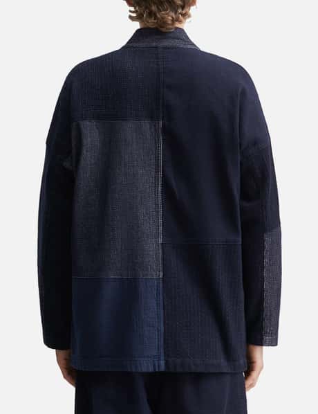 Patchwork Haori Jacket Rinse view 12