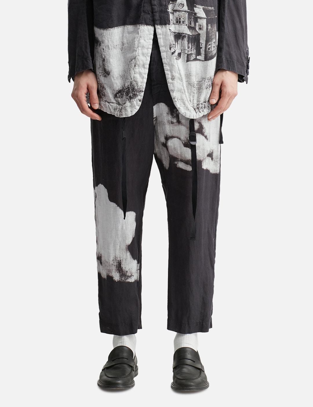 UC1E4501-1 WOOL LINEN PANTS view 18