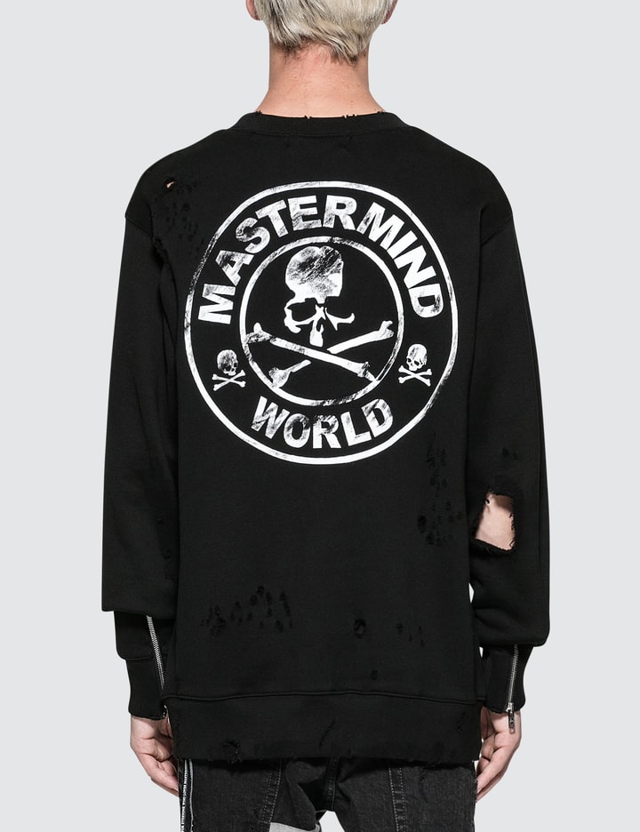 Distressed Circle Logo Sweatshirt Placeholder Image