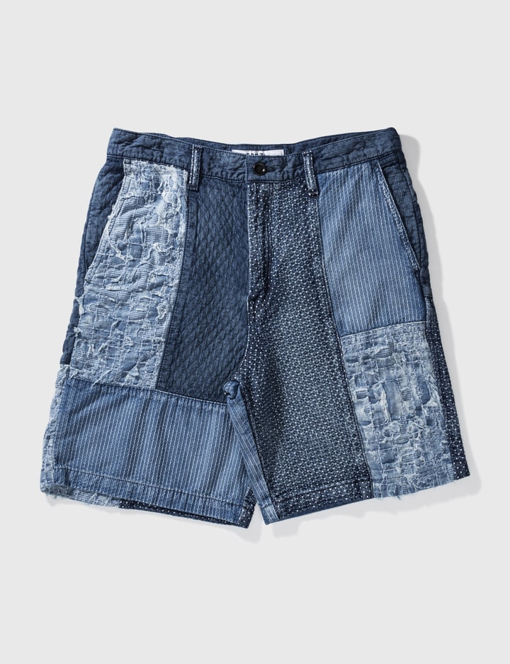 10 Years Wash Patchwork Shorts Placeholder Image