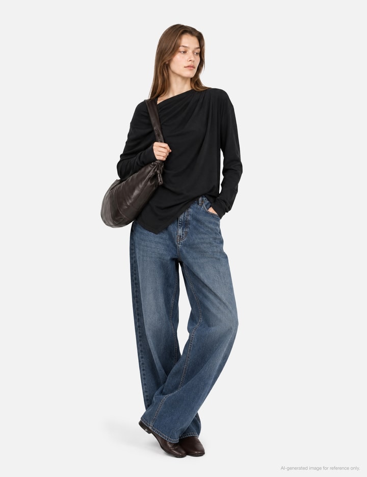 Lemaire Large Croissant Bag
