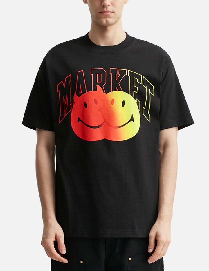 Market x Smiley Good And Evil T-Shirt Placeholder Image
