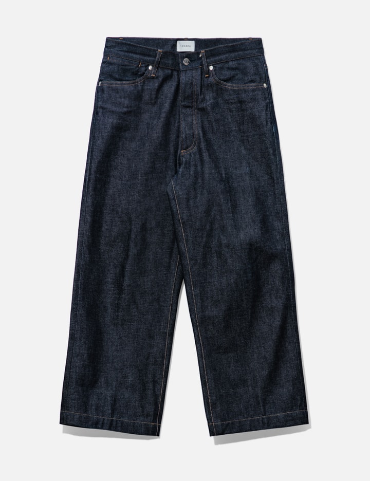 Tanaka Unwashed Jeans In Blue