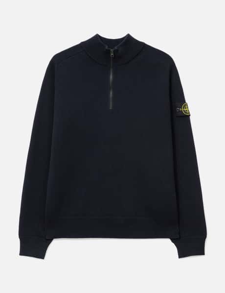 Ribbed Soft Organic Cotton Half-Zip Jumper view 6
