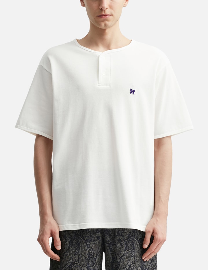 NEEDLES HENRY NECK T-SHIRT