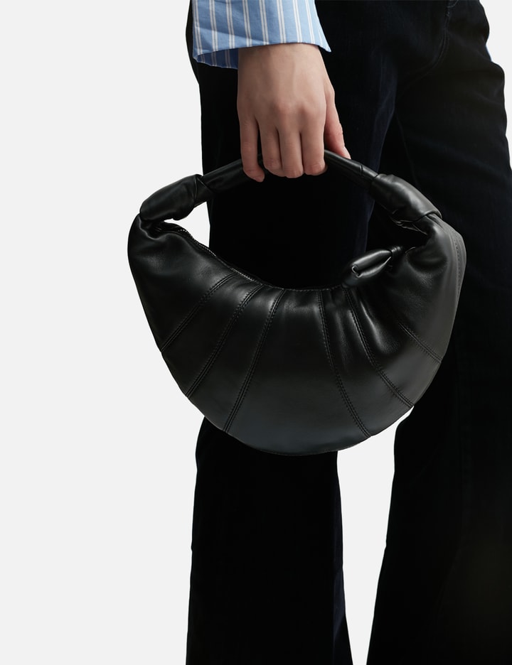 Lemaire Mini Fortune Croissant Bag In Black