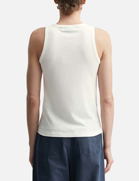 Silk Lyocell Rib Tank Top view 12
