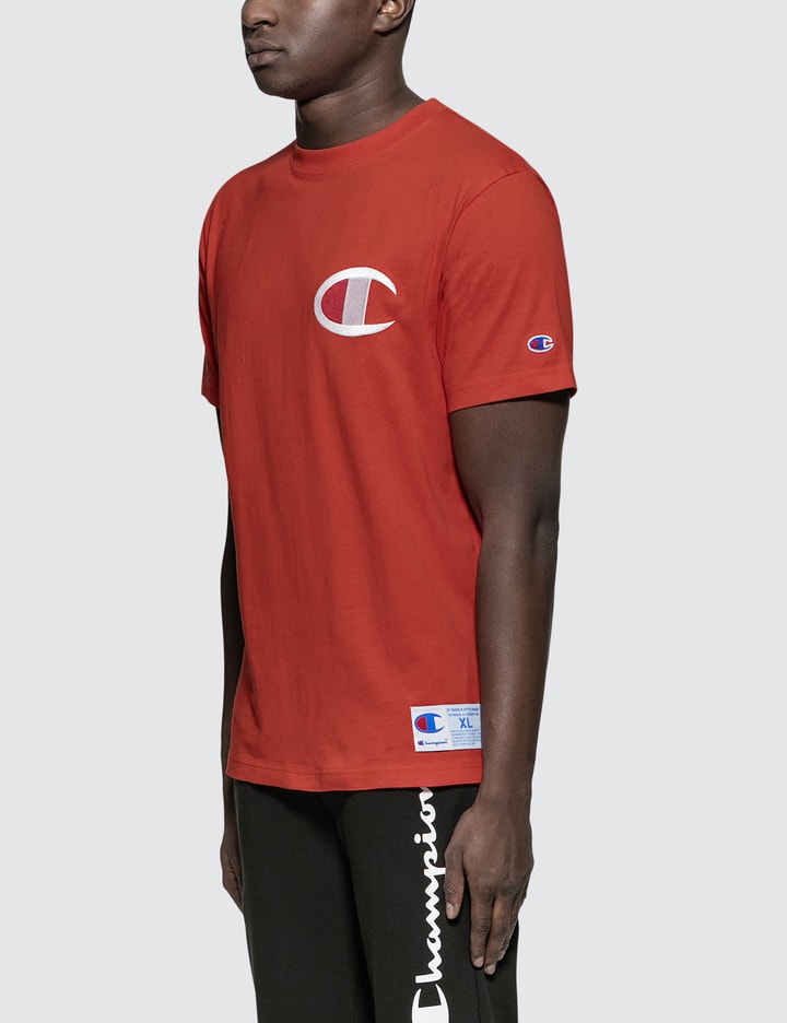 C Logo Embroidery S/S T-Shirt Placeholder Image