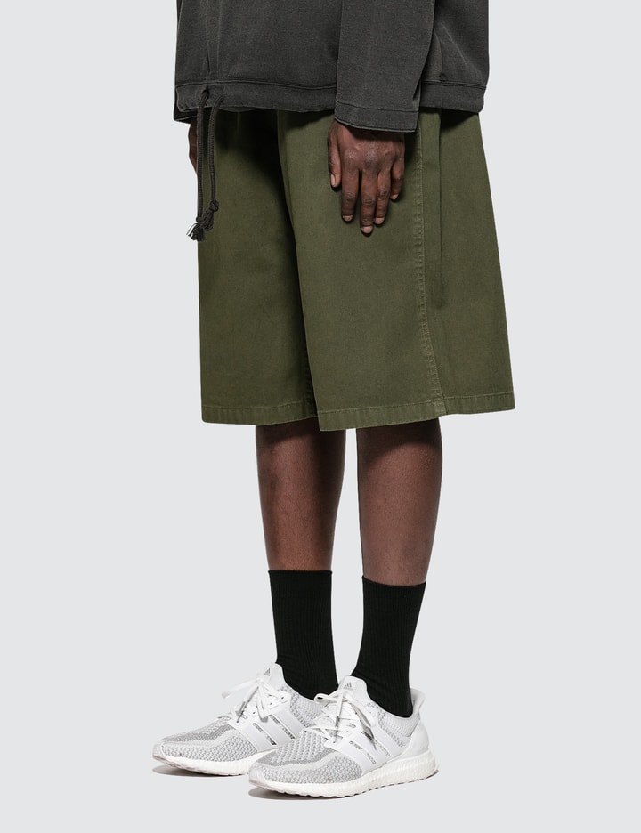 White Mountaineering x Gramicci Garment Dyed Wid Shorts Placeholder Image