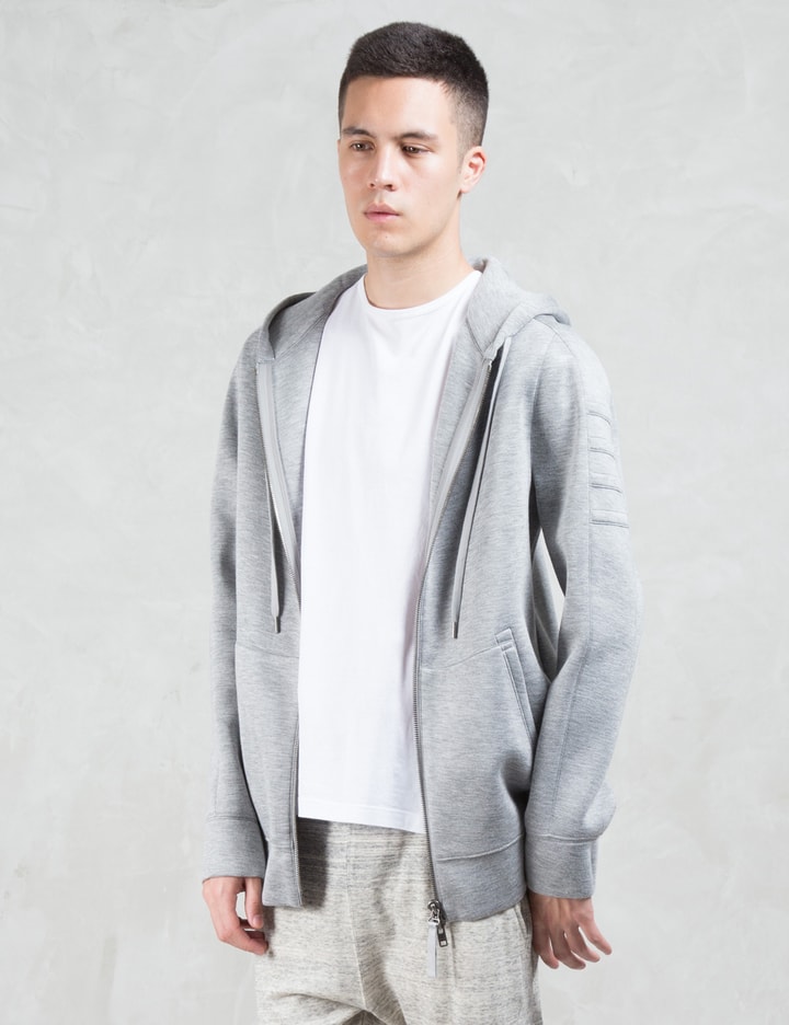 Sponge Fleece Tape Zip Up Hoodie Placeholder Image