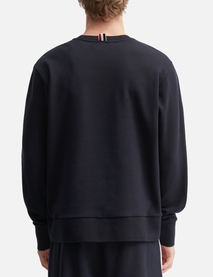 Thom Browne Colorblock Classic Loopback 4-Bar Pullover