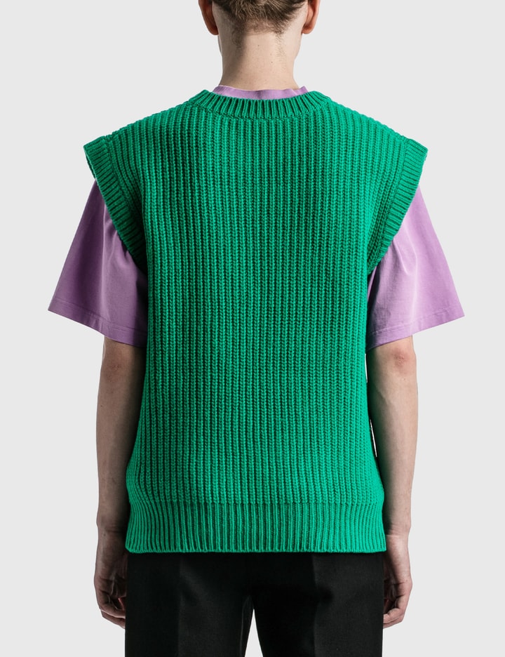 Multi-logo Square Knit Vest Placeholder Image