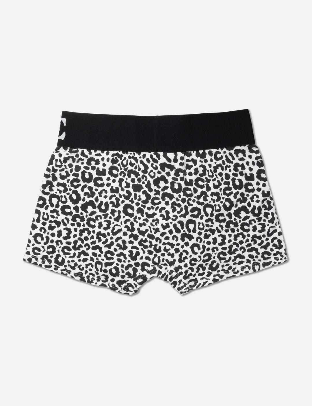"Zane" Boxer Briefs In Black & White Leopard view 6