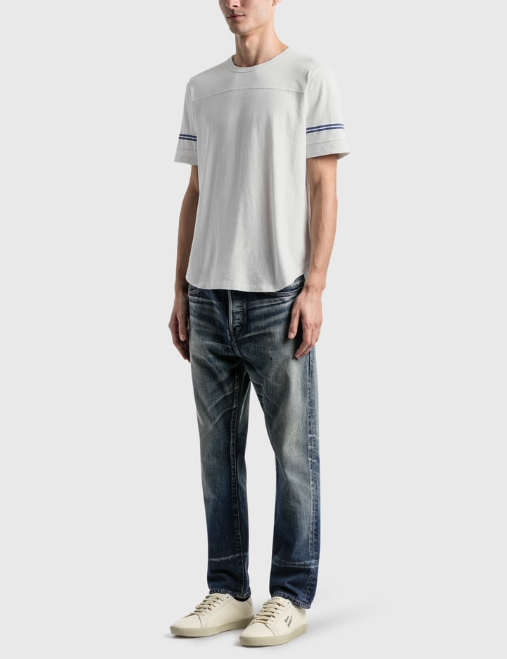 Saint Laurent - Saint Laurent 50s Signature Destroyed T-Shirt 