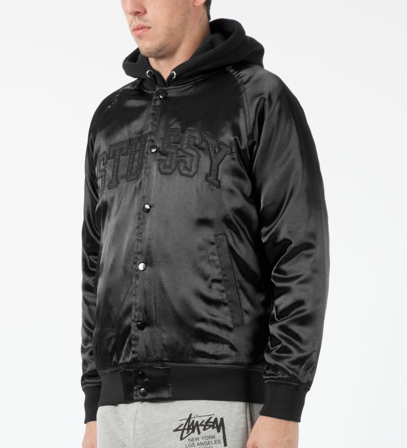 H*o様 stussy NY CHAPTER SATIN VARSITY JAC Buy Stussy LA Chapter 