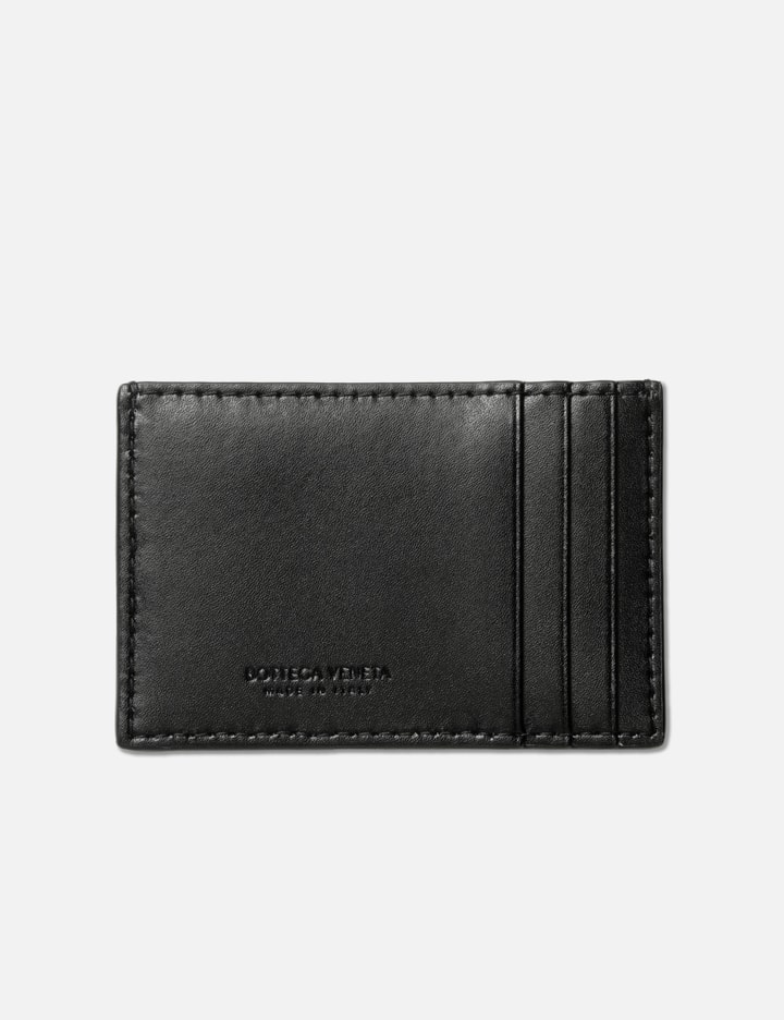 Shop Bottega Veneta Cassette Credit Card Case In Black