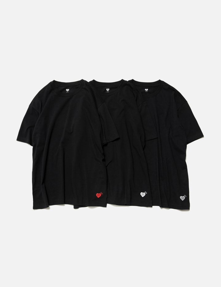 Human Made 3-pack T-shirt Set In Gold
