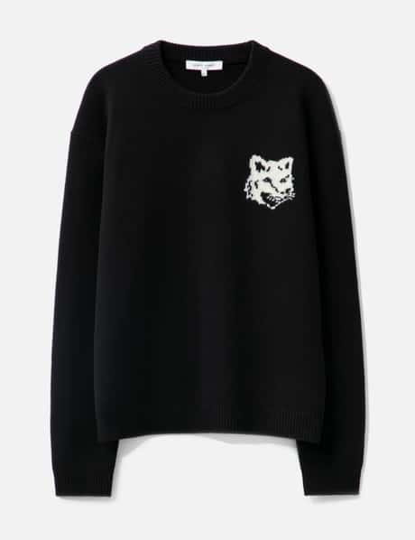 Maison Kitsuné Fox Head Intarsia Comfort Jumper