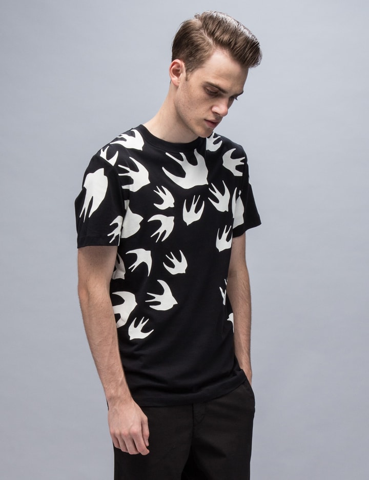 S/S Overprint Swallow T-shirt Placeholder Image