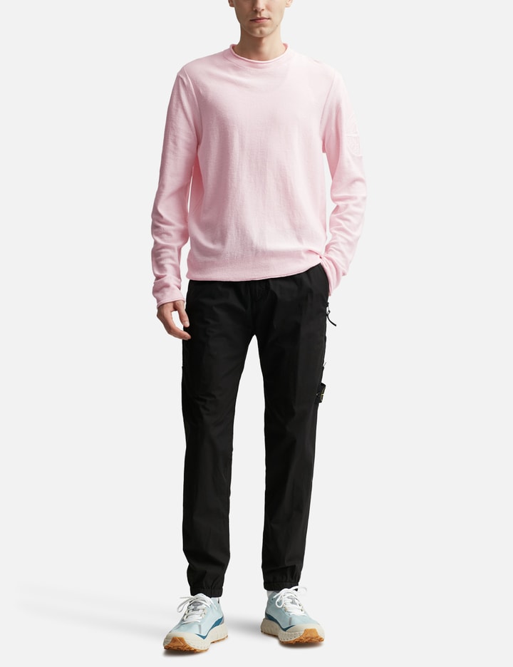 Shop Stone Island Crewneck Knit In Pink