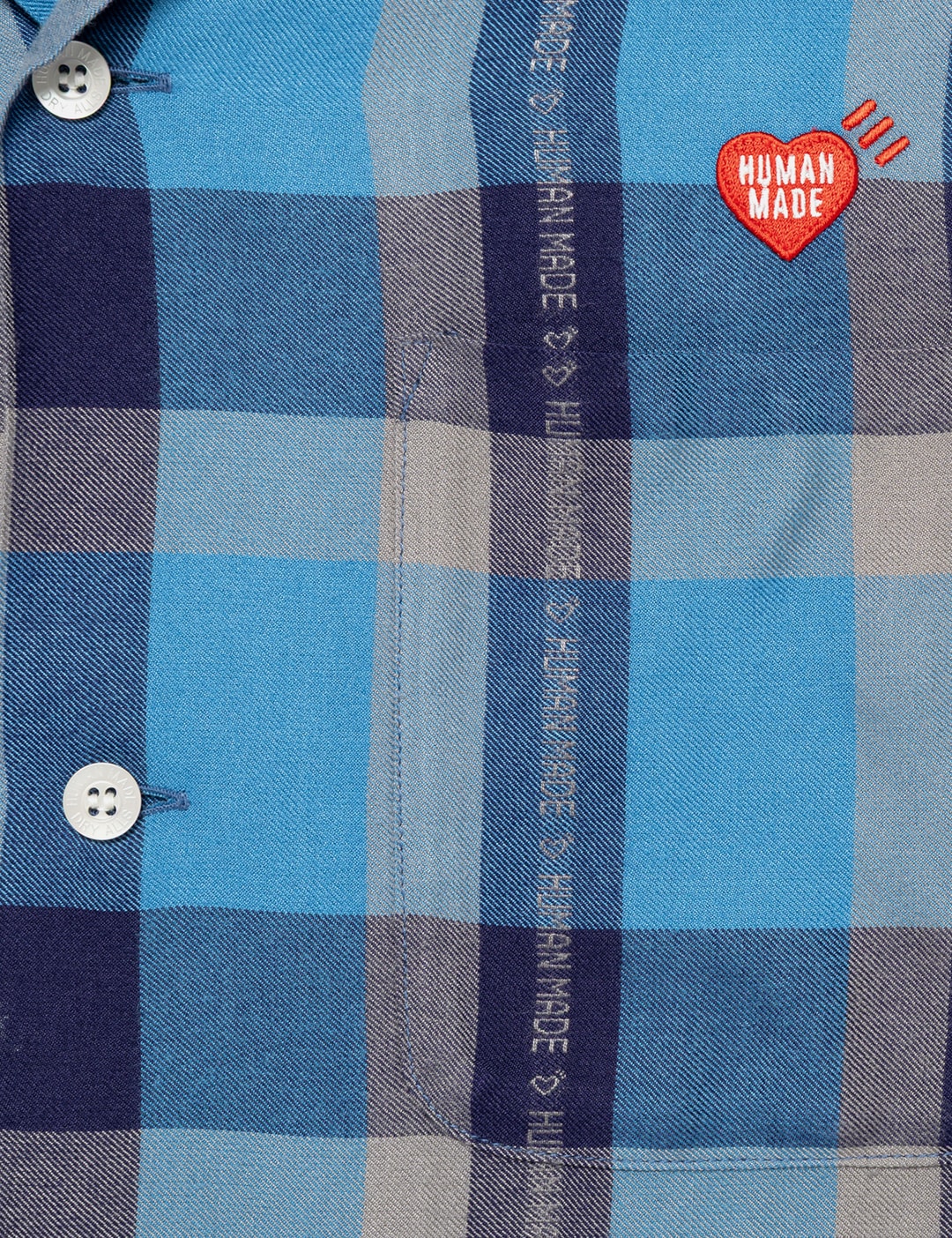 Open Collar Check Shirt view 14