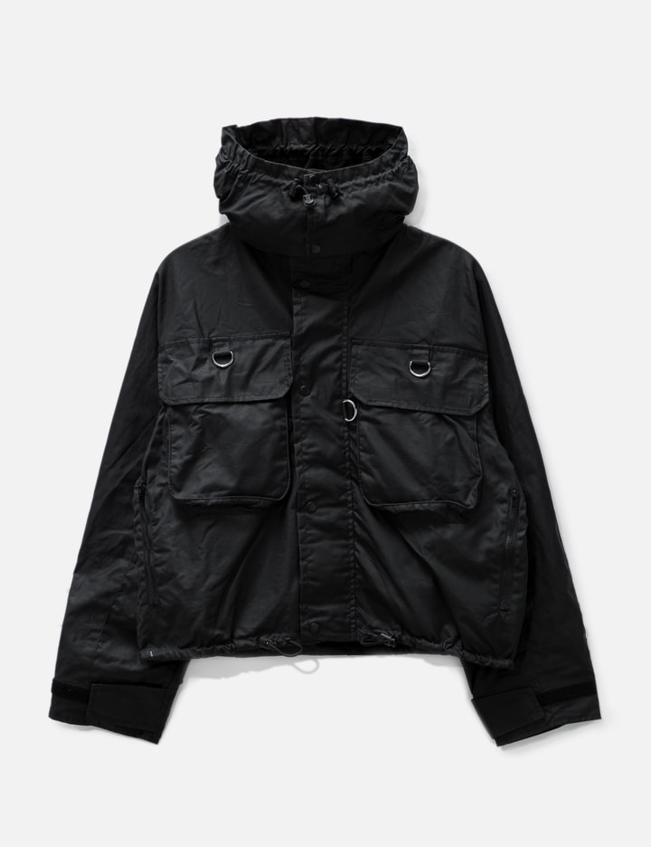 Waxed Cotton Cropped Parka Placeholder Image