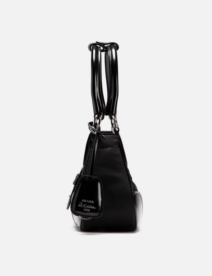 Prada - Prada Arqué Leather Shoulder Bag  HBX - Globally Curated Fashion  and Lifestyle by Hypebeast