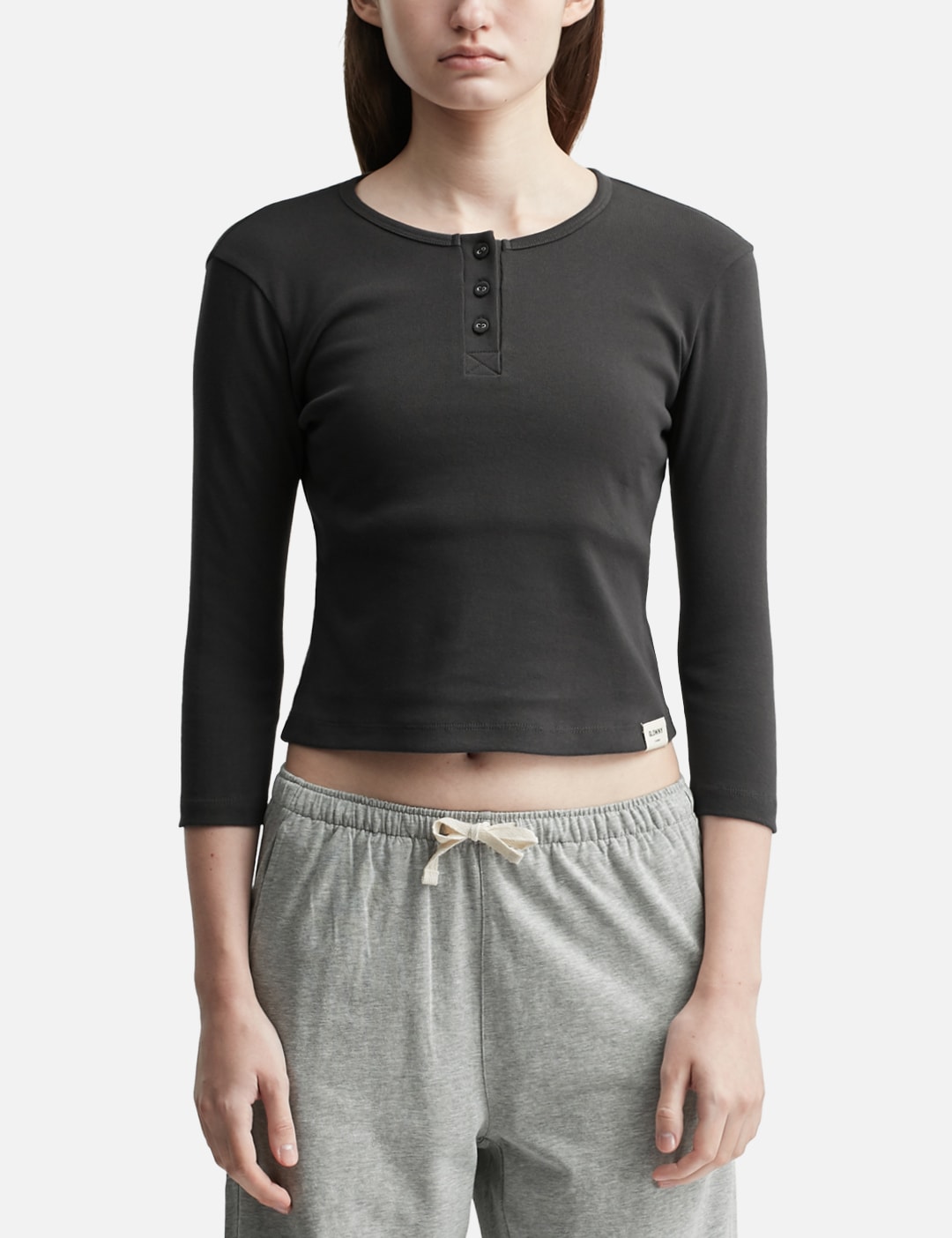 3/4 Button Fly T-Shirt 3/4 Button Fly T-Shirt