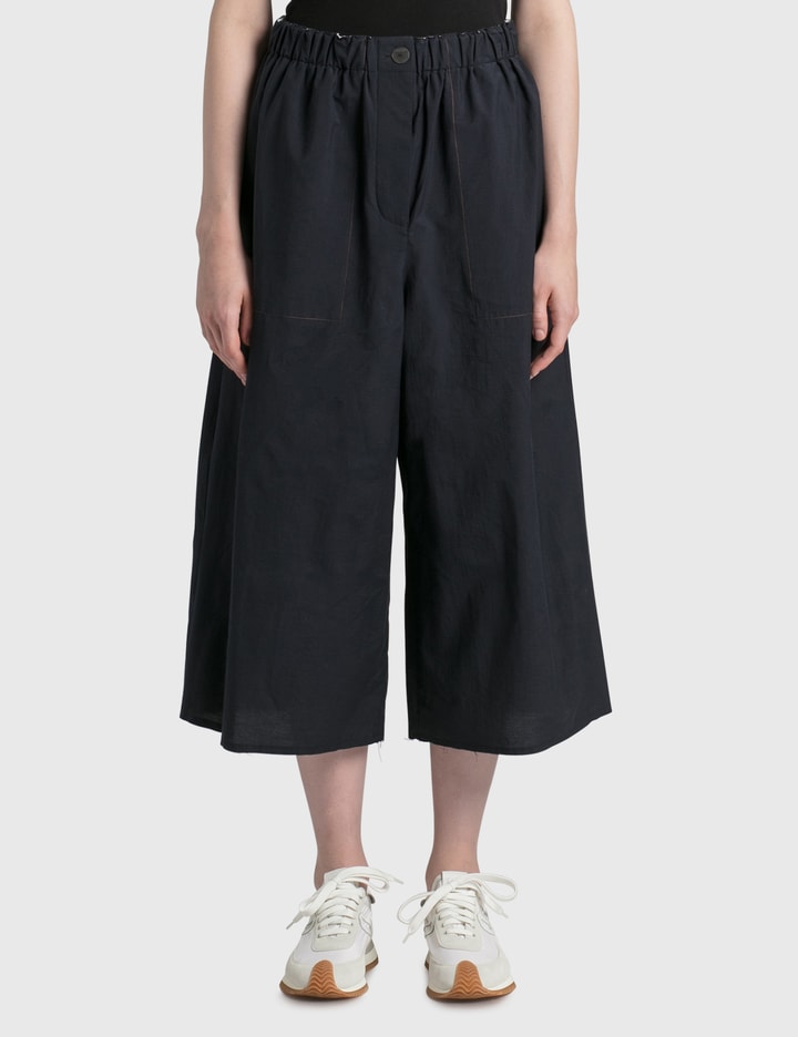 Cropped Elasticated Trousers Placeholder Image