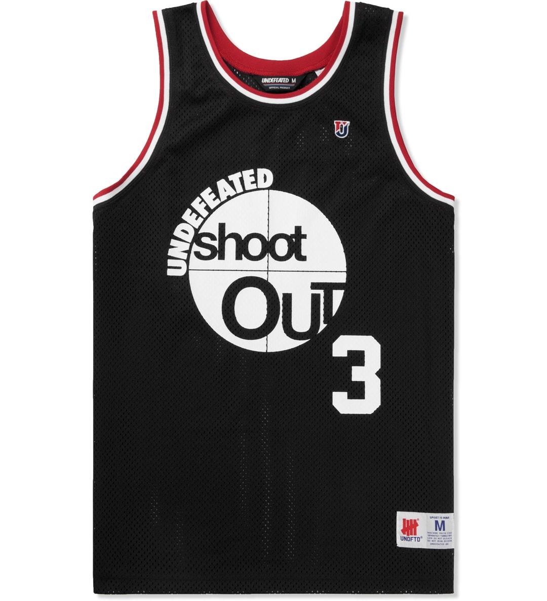 Undefeated - Black Practice Jersey | HBX