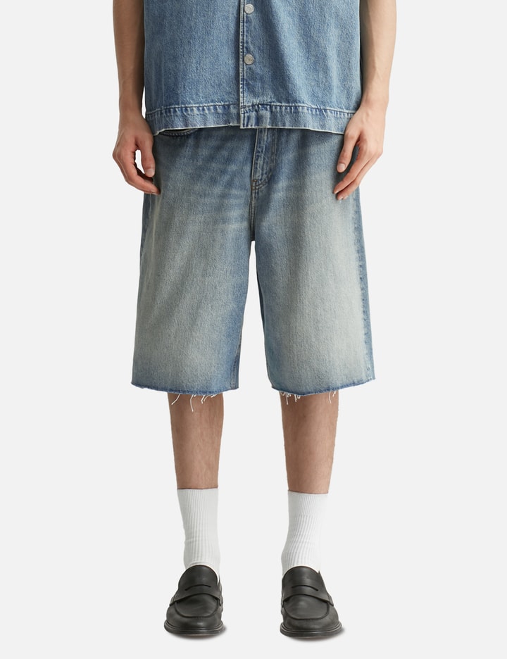 Kayce 80s Light Blue Shorts Placeholder Image