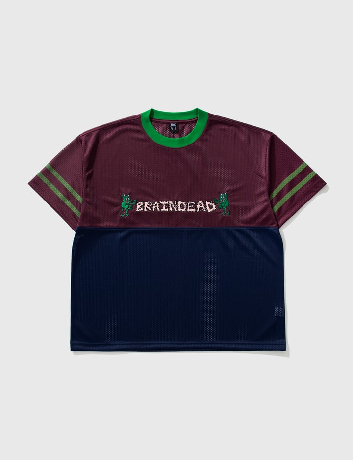 Paneled Football Mesh Shirt Placeholder Image