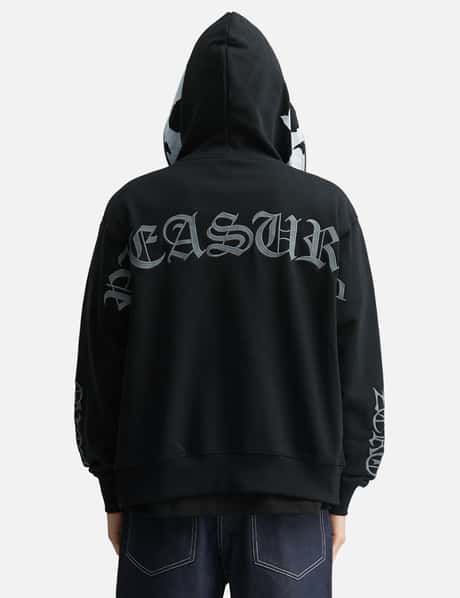 Zero X Pleasures Balaclava Zip Hoodie view 17
