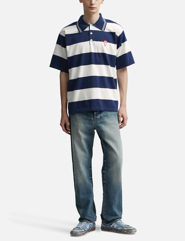 Nautical Stripes Polo Shirt Placeholder Image