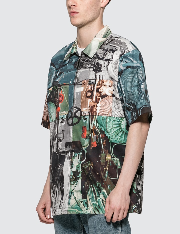 Submarine Print Cotton Shirt Placeholder Image