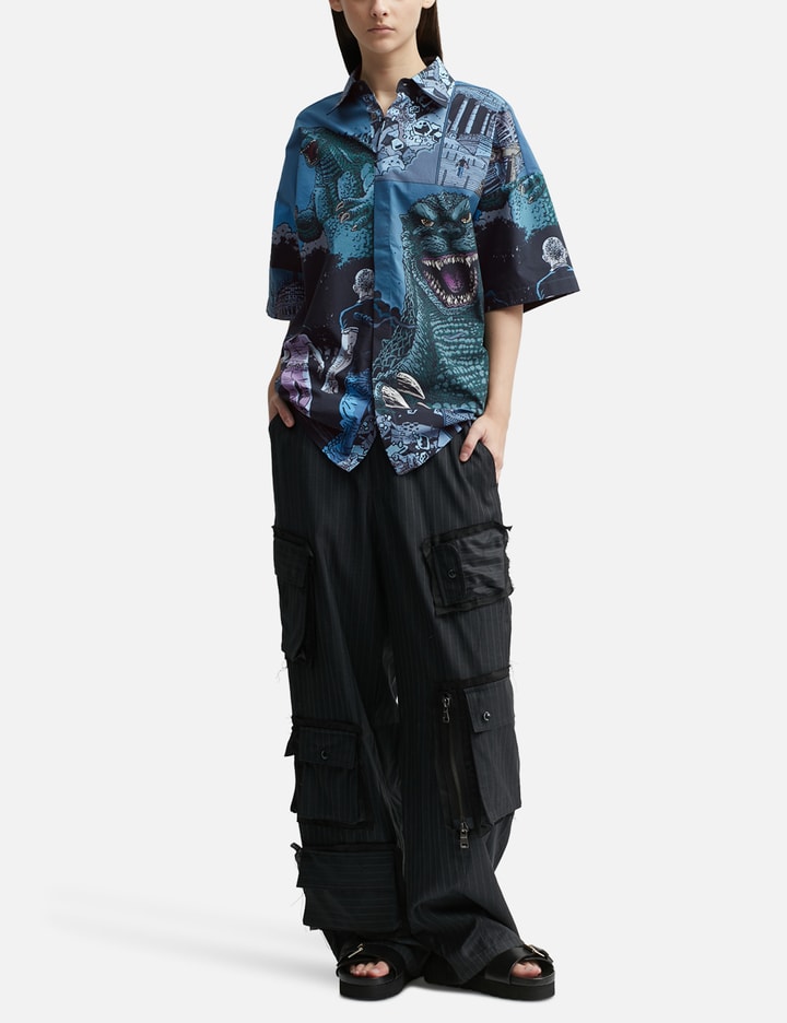 Godzilla X Dhruv Kapoor Kimono Shirt Placeholder Image