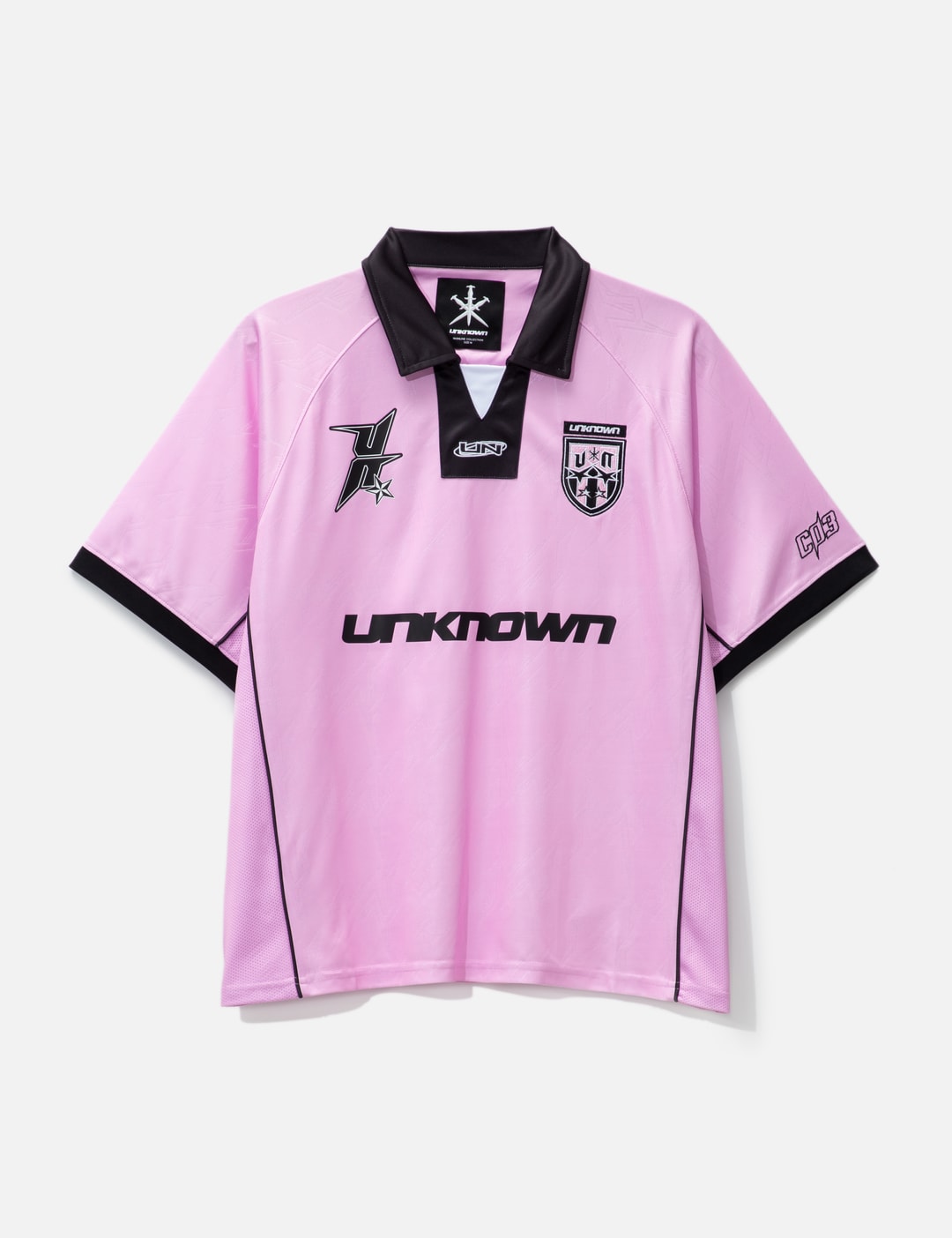 UNKNOWN PINK MONOGRAM FOOTBALL SHIRT