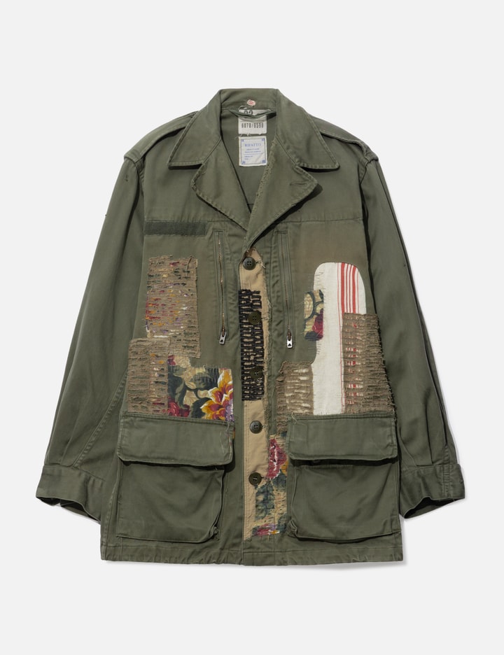 RIFATTO Japan Re-Made French Army Patchwork Jacket