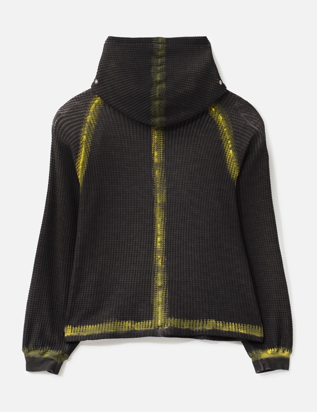 Bulk Shoulder Painted Line Waffle Hoodie view 9