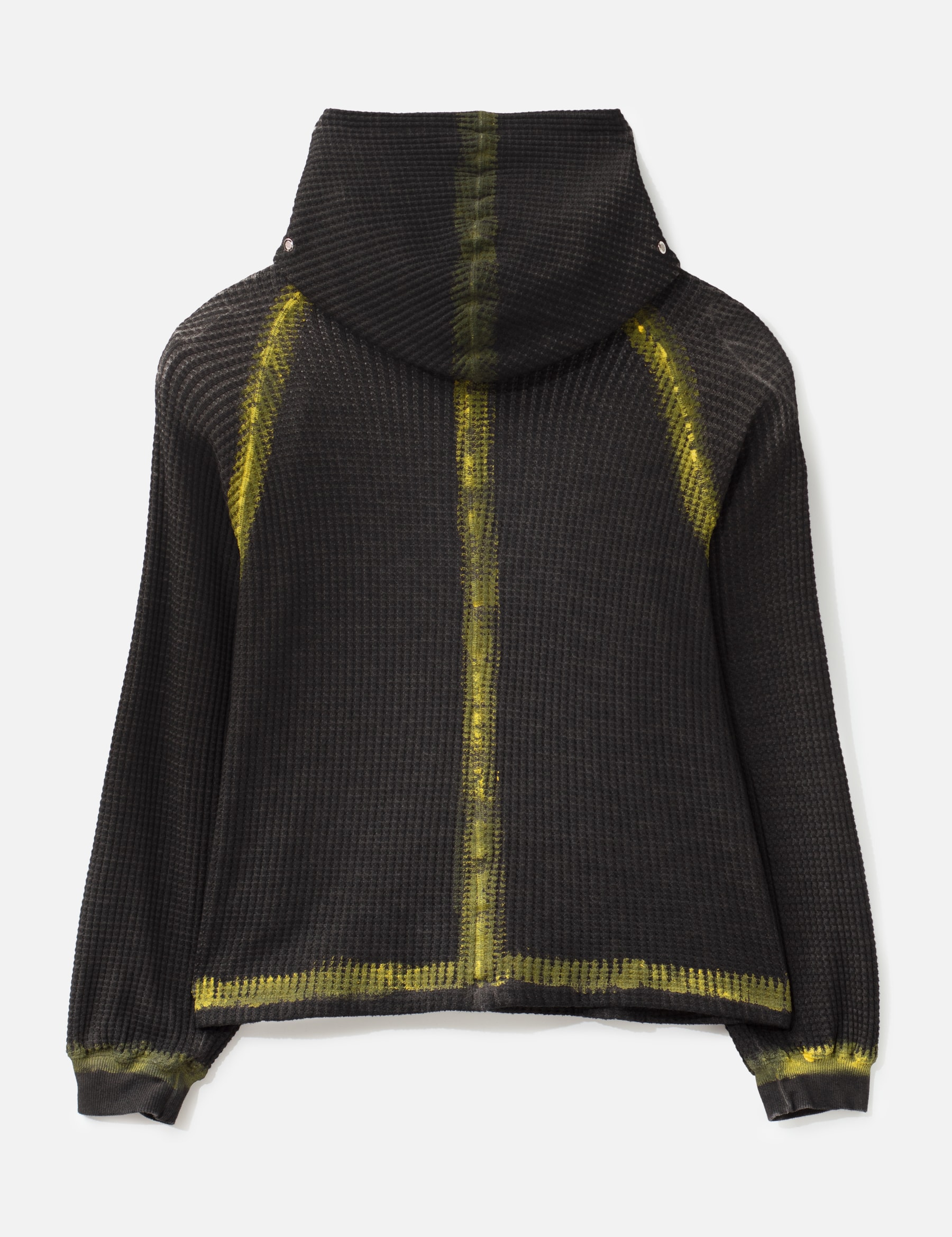 Bulk Shoulder Painted Line Waffle Hoodie view 17