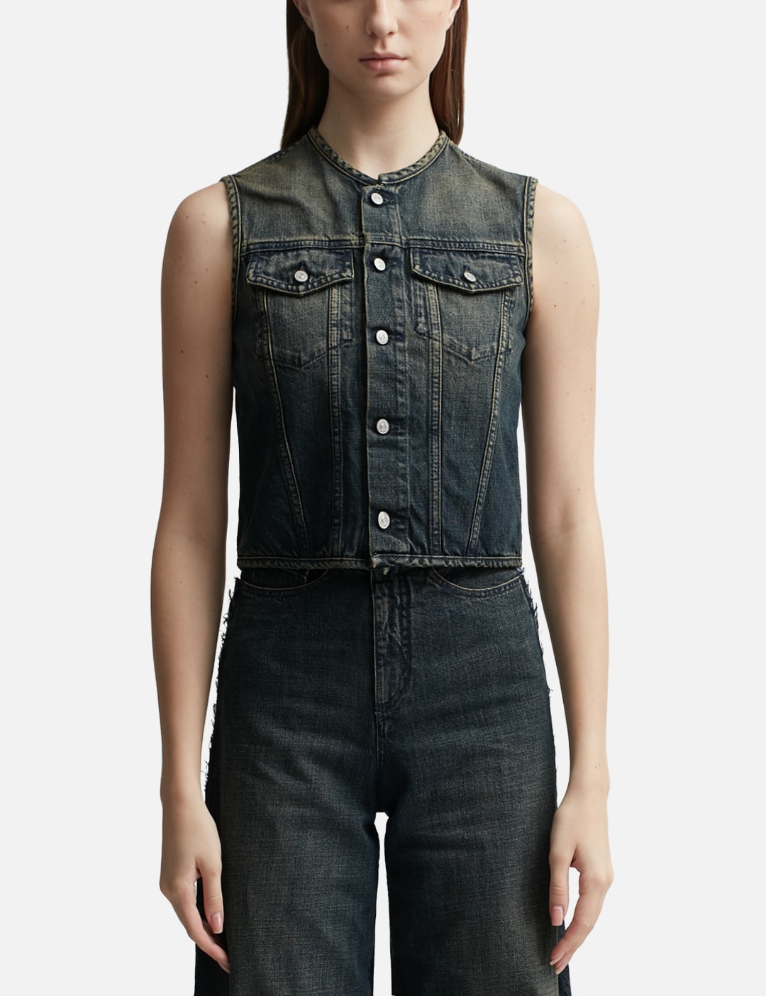 Denim Gilet view 13