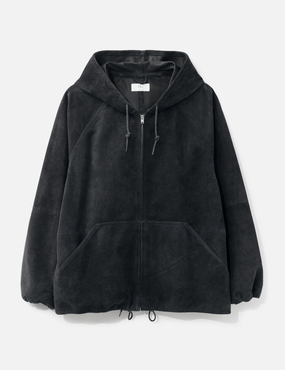 Goat Suede Hooded Jacket