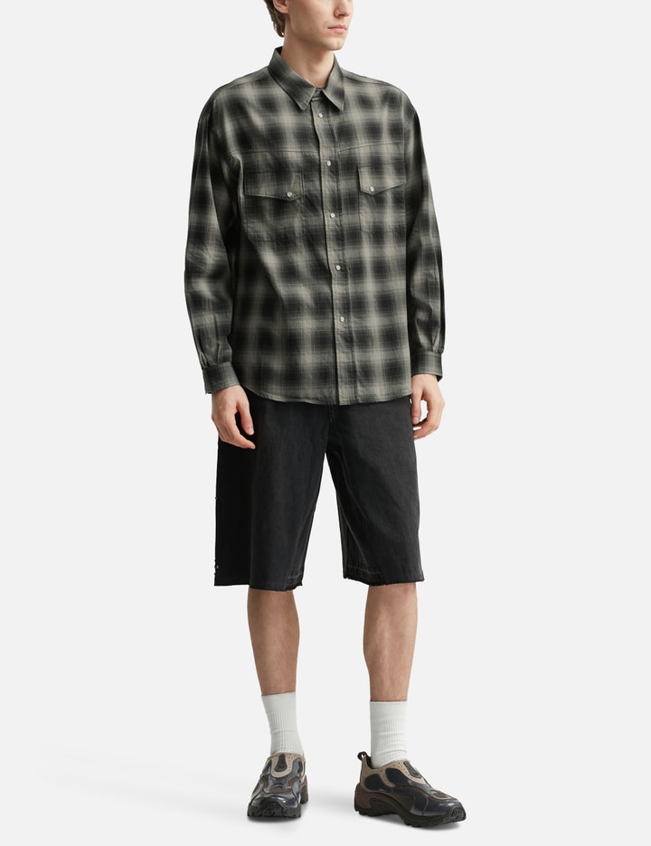 Loose Check Western Shirt Placeholder Image