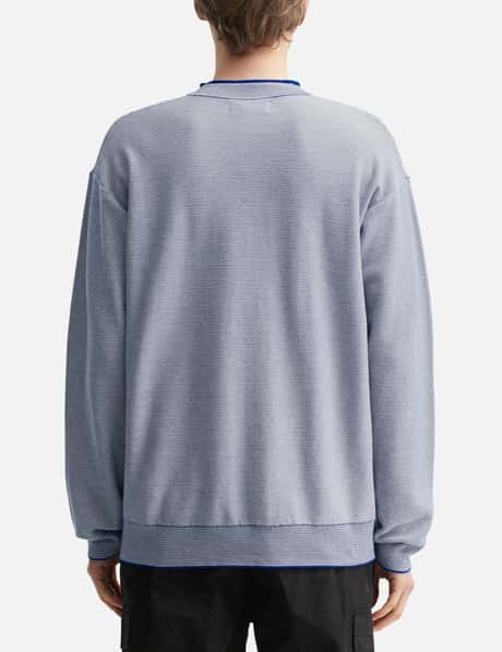 Blurred Emblem Knit Sweater view 12